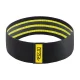 4Fizjo 126 Hip Band auduma pretestības gumija, 10-15 kg, melna/dzeltena