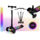 Трехколесный самокат балансир для детей LED Ricokids Glowi, черный