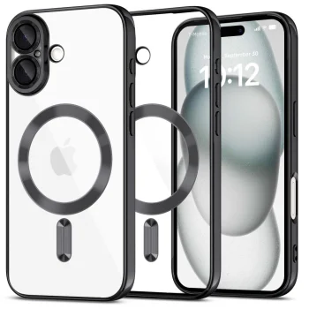 Чехол Tech-Protect MagFlex MagSafe для iPhone 16 Черный