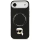Karl Lagerfeld Karl Pin MagSafe vāciņš iPhone Air - Melns