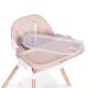 Детский стульчик для кормления 2-в-1 Ecotoys, бежевый