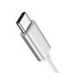 Joyroom JR-EC06 USB-C iebūvējamās austiņas, Sudraba