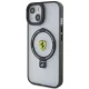 Ferrari Ring Stand MagSafe vāciņš iPhone 15 Plus / 14 Plus, caurspīdīgs