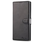 Samsung Galaxy Note 10 Plus (SM-N975F) AZNS Leather Stand Case Cover with Card Slots, Black | Чехол для Телефона Кабура Книжка