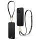 Чехол Spigen Cyrill Classic Charm Magsafe для iPhone 16 Pro Max с ремешком, черный