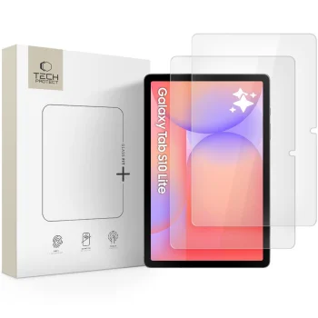 Защитное стекло Tech-Protect для Samsung Galaxy Tab S10 Lite 10.9 (2 шт.) Glass Fit+,...