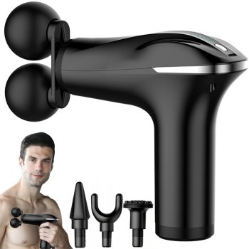 Muguras ķermeņa kāju masāžas pistoles spēka pistole 4 padomi | Back body leg massager power massage gun tips