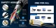 8K HDMI 2.1 Kabelis Ultra High Speed 48Gbps 1m