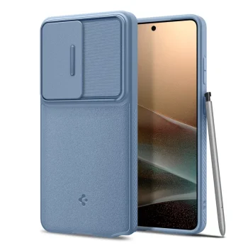 Чехол Spigen Optik Armor для Samsung Galaxy S26 Ultra, синий