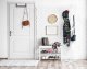 Напольная вешалка для одежды Modernhome YLT-0610, белая