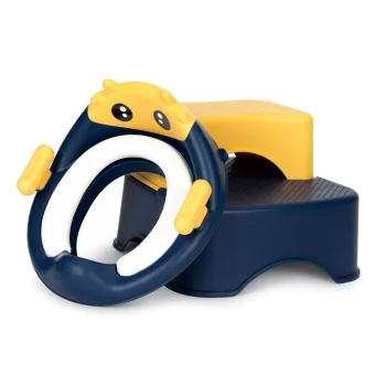 Детское сиденье для унитаза со ступенькой Ecotoys