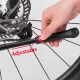 Rockbros JC1005BK velosipēda atbalsta kājiņa, melna