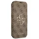 Чехол-книжка Guess 4G Big Metal Logo для iPhone 13 Pro Max, коричневый