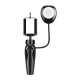 APEXEL Tripod with LED Light Photo Video, Black