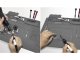 Silicone Soldering Mat with Magnets 30x45 cm, Grey
