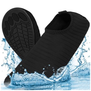 Быстросохнущие аквашузы Trizand Размер 36 нескользящие, черные