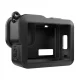 Silikona vāciņš Puluz PU717B priekš GoPro HERO 4K 2024 ar piederumiem, melns