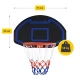 Basketbola grozs BACKYARD FALCON, pie sienas montējams, melns