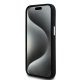 Чехол DKNY для iPhone 15 Plus / 14 Plus Liquid Silicone Small Metal Logo MagSafe, черный