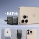 Sienas lādētājs Joyroom JR-TCG17 45W 2x USB-C ātrā uzlāde, melns