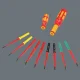 Wera Kraftform Kompakt VDE Safe Torque Speed Set Basic 1 Screwdriver Set, 11 Pieces