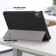 Lenovo Tab P11 Gen 2 (TB350FU) Trifold Stand PU Leather Hard Protective Cover Case, Black | Planšetes Vāciņš...