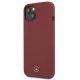 Чехол Mercedes Silicone Line для iPhone 13 mini, Красный