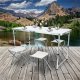 Садовый столик для пикника с 4 стульями | Foldable Garden Picnic Table with 4 Chairs
