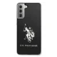 Samsung Galaxy S21+ Plus (SM-G996B) US Polo Shiny Big Logo Case Cover (USHCS21MTPUHRBK), Black | Чехол Кейс...