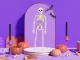 Piekaramais Cilvēka Skelets 40Cm Helovīna Dekorēšana Mākslīgais | Human Skeleton Hanging Halloween Decoration...