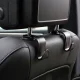 Универсальный автомобильный крючок-вешалка для сумок, черный