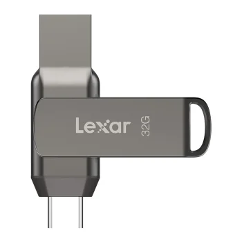USB zibatmiņa Lexar JumpDrive Dual Drive D400 USB 3.1 Type-C / Type-A 32 GB