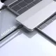 Кабель Dudao L9C Max USB-C - USB-C 240W PD 1.2м, черный