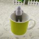 Silicone Little Man Tea Infuser for Loose Leaf Tea, Grey