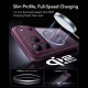 ESR Classic Hybrid MagSafe vāciņš iPhone 18 Pro Max / 17 Pro Max, tumši ķiršu sarkans