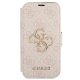 Чехол-книжка Guess 4G Big Metal Logo для iPhone 13 Pro Max, розовый