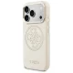 Guess Perforated 4G MagSafe vāciņš iPhone 17 Pro, bēšs