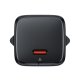 Acefast A117 GaN PD 20W USB-C sienas lādētājs, melns