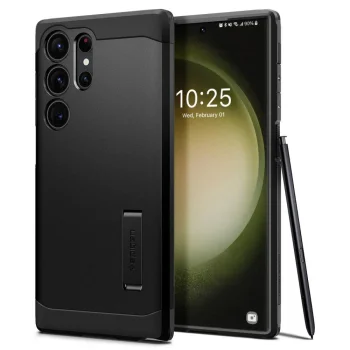 Чехол Spigen Tough Armor для Samsung Galaxy S23 Ultra, Черный