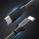 Ugreen US286 USB-C to USB-C Cable PD QC 3A 2m Black