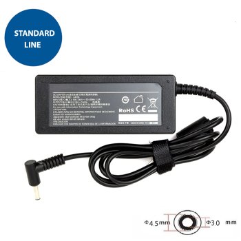 Extra Digital ASUS klēpjdatora barošanas bloks 65W, 19V, 3.42A (4.5x3.0mm)