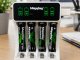 Зарядное устройство Maxday для аккумуляторов AA/AAA с LCD + 4...