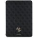 Guess Magnetic 4G Big Logo atverams vāciņš iPad Air 13\" 2024, melns