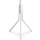 ModernHome Standing Coat Rack with 11 Hooks for Clothes, Metal, white