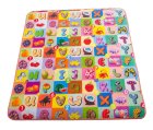 Attīstošs bērnu spēļu rotaļu divpusīgs paklājs, 200 x 180 cm | Children's Educational Double-sided Room Play Mat