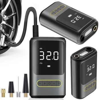 Электрический воздушный компрессор / насос для велосипеда, 10 бар,...