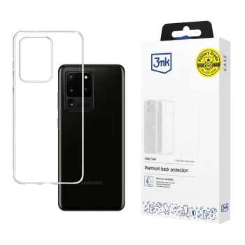Samsung Galaxy S20 Ultra (SM-G988F) 3MK Clear Case Cover, Transparent | Чехол Кейс Бампер Обложка...