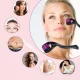 Мезороллер Derma Roller для массажа лица 0.5мм, темно-фиолетовый