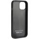 Чехол Audi Genuine Leather для iPhone 14 6.1\", черный