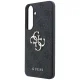 Guess Leather 4G Metal Logo Case for Samsung Galaxy S26 FE - Black